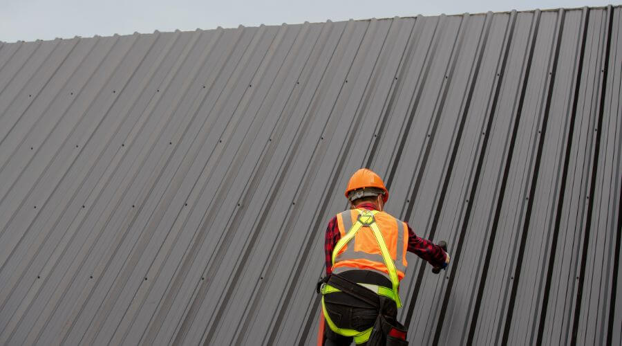 Professional metal roof installation in Bad Axe, MI